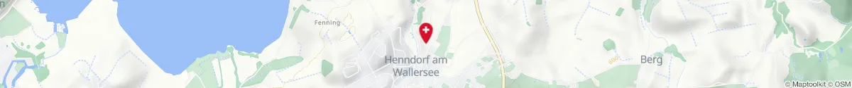 Kartendarstellung des Standorts für Wallersee-Apotheke in 5302 Henndorf